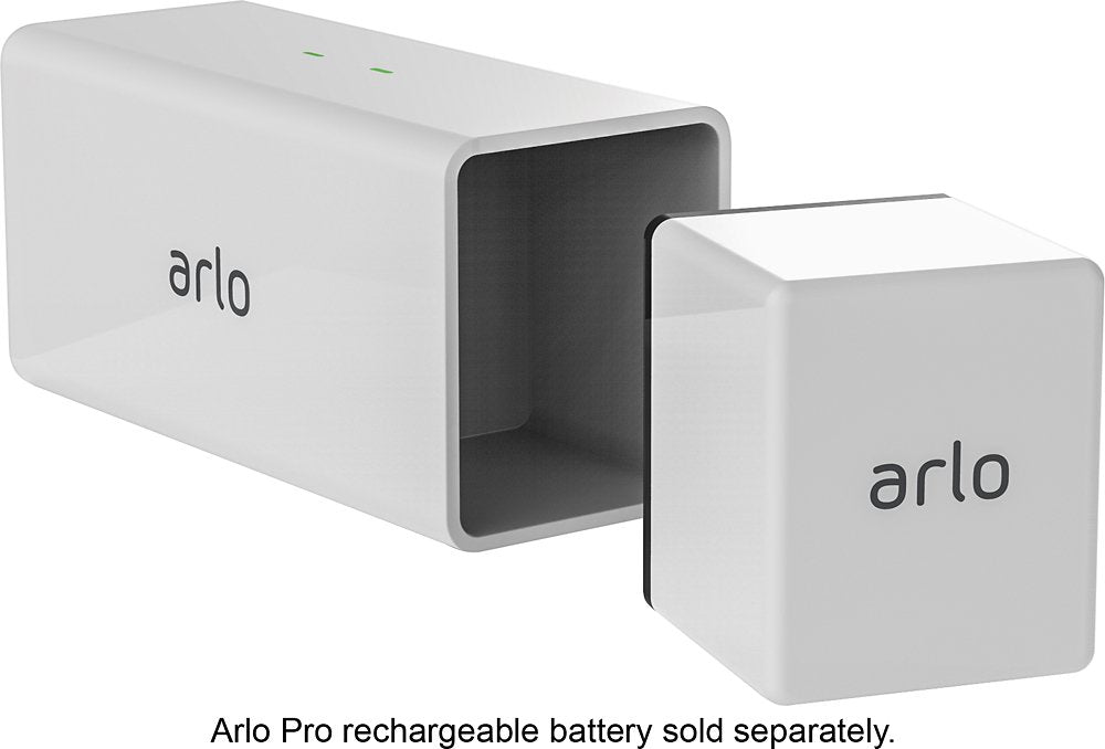 Arlo - Arlo Pro/Arlo Go Security Camera Charging Station - White